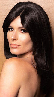 JENNIFER by LOUIS FERRE in 8/4 BROWN MOCCA | Brown and Cappuccino Evenly Blended