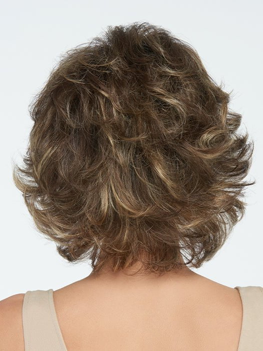 SS10 SHADED CHESTNUT | Rich Medium Brown Evenly Blended with Light Brown Highlights and Dark Roots