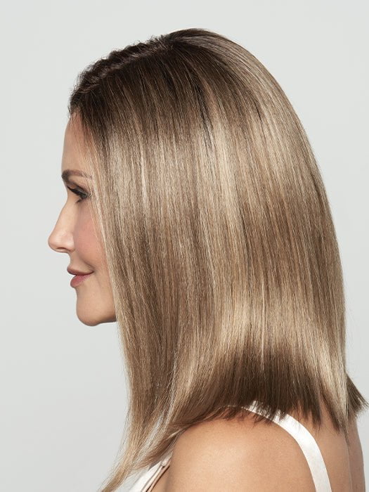 WORK IT by Raquel Welch in SS15/24 SHADED CHAMPAGNE | Medium Dark Brown with Subtle Warm Highlights Roots