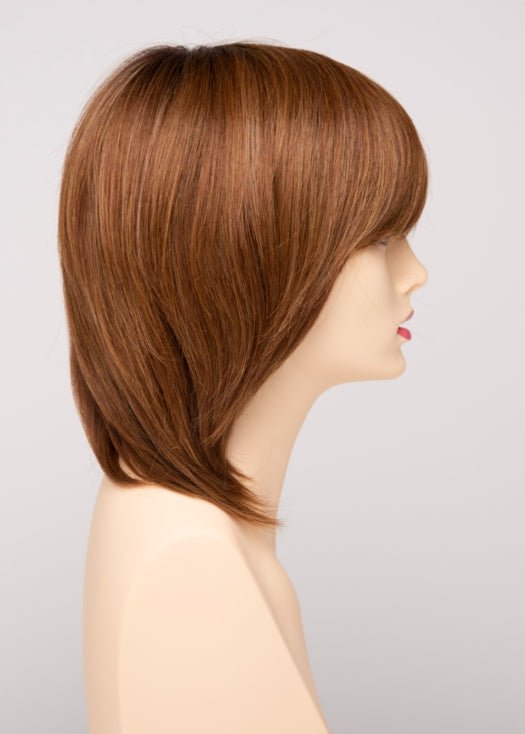 CREAMED COFFEE | Medium Brown roots and base with Cinnamon and Golden Blonde highlights