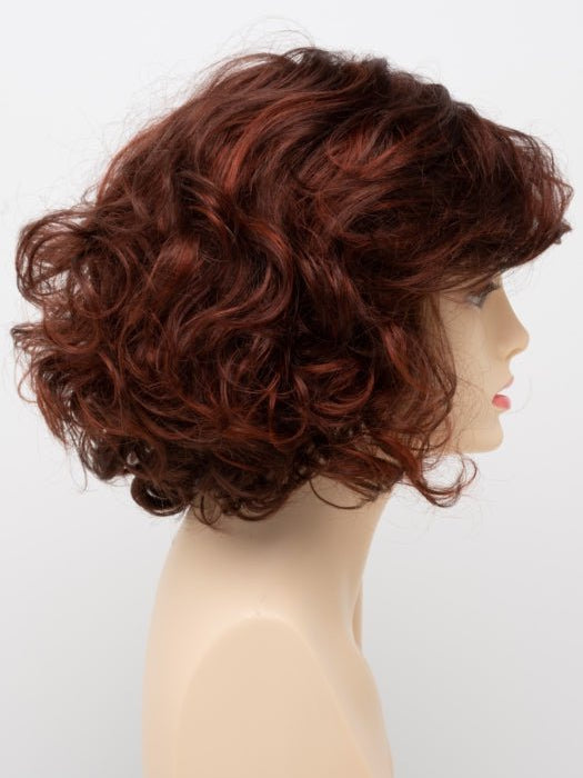 DARK RED | Auburn with Brighter Red highlights
