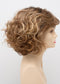 GOLDEN NUTMEG | Medium Brown roots with overall Warm Cinnamon base and Golden Blonde highlights