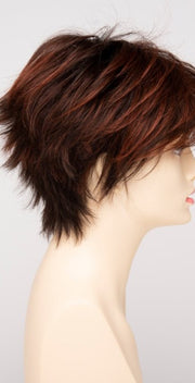 CHOCOLATE CHERRY | Dark Brown roots with overall Medium Brown base with Deep Red highlights