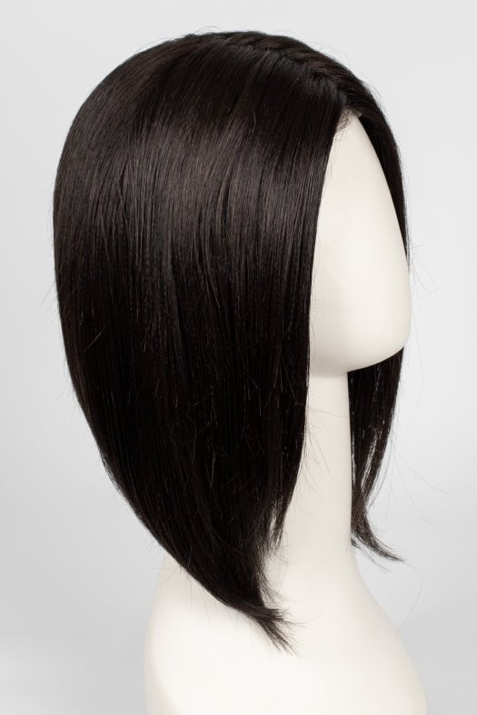 RL2/4 OFF BLACK | Black Evenly Blended with Dark Brown Highlights