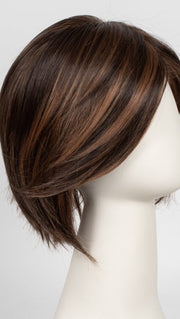 RL6/8 DARK CHOCOLATE | Medium Brown Evenly Blended with Warm Medium Brown
