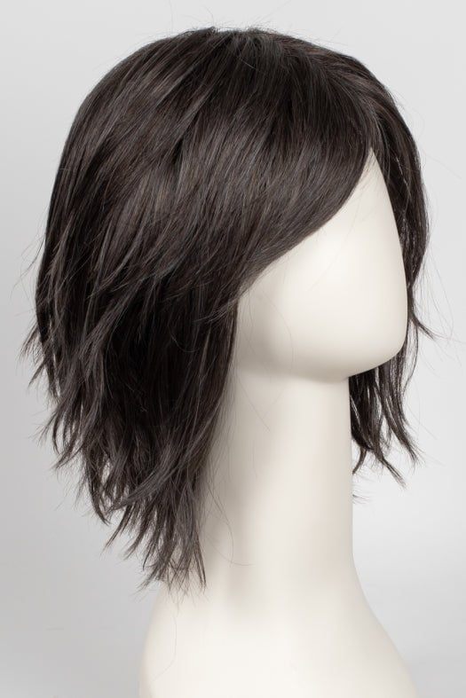 CHOCOLATE-SMOKE | Dark Brown and Chestnut Brown Blend with Fine Slate Blue Highlights