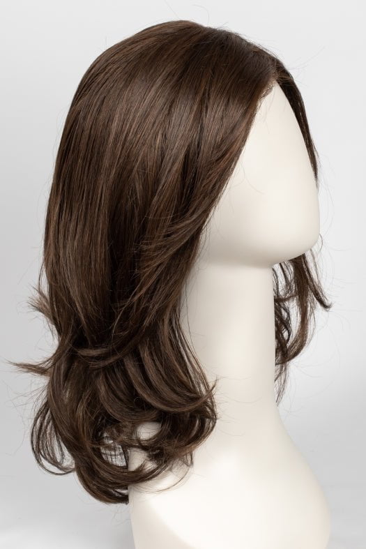 RL6/8 DARK CHOCOLATE | Medium Brown Evenly Blended with Warm Medium Brown