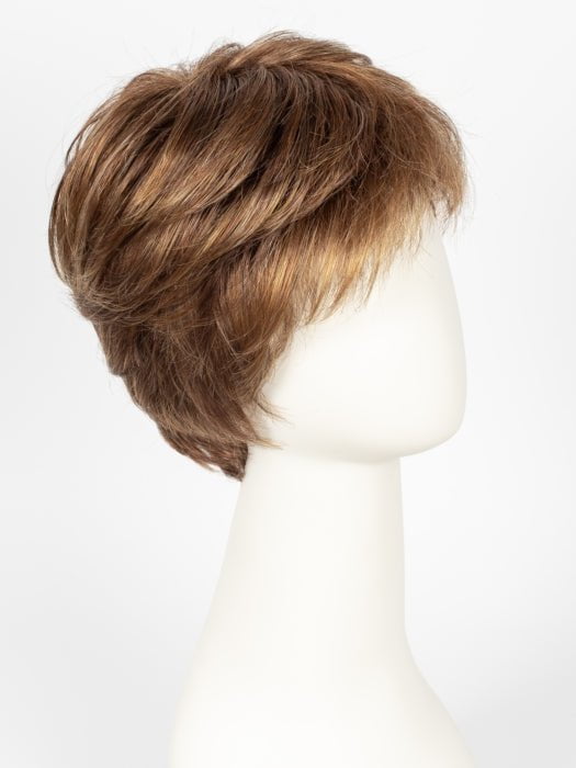R3025S+ GLAZED CINNAMON | Medium Reddish Brown With Ginger Blonde highlights