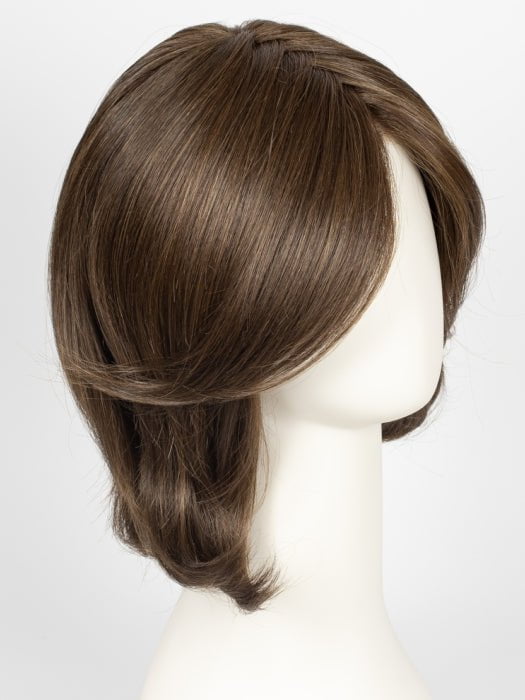 RL6/8 DARK CHOCOLATE | Medium Brown Evenly Blended with Medium Brown