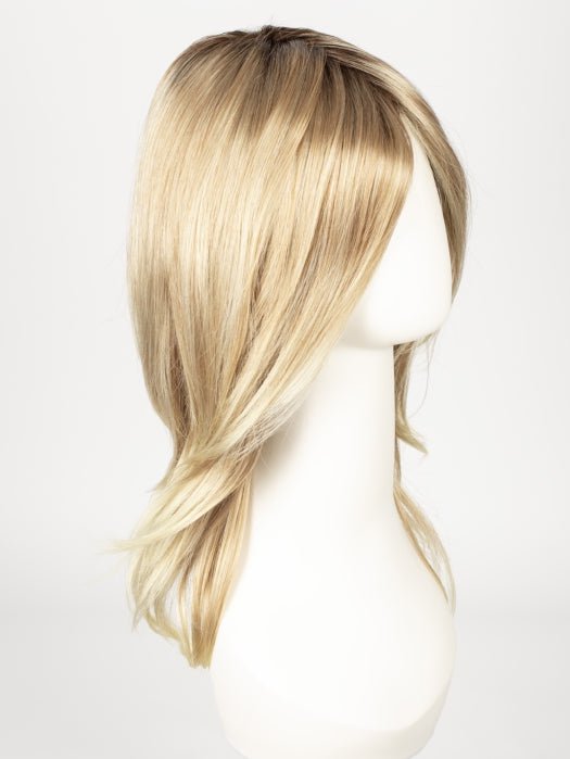 27T613S8 SHADED SUN | Medium Red-Gold Blonde and Pale Natural Gold Blonde Blend, Shaded with Medium Brown