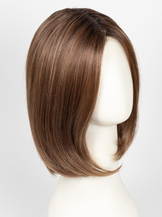 30A27S4 SHADED PEACH | Medium Natural Red & Medium Red-Gold Blonde Blend, Shaded with Dark Brown