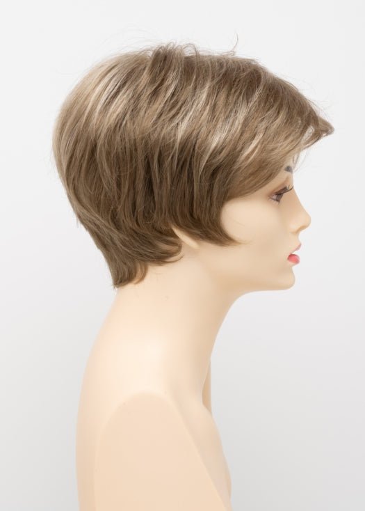 GINGER CREAM | Dark Beige Blonde underneath highlighted on top with Light Beige Blonde