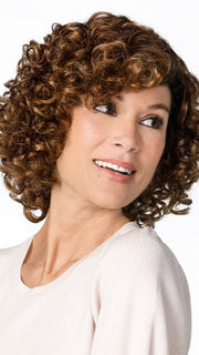 30A27S4 SHADED PEACH | Medium Natural Red & Medium Red-Gold Blonde Blend, Shaded with Dark Brown