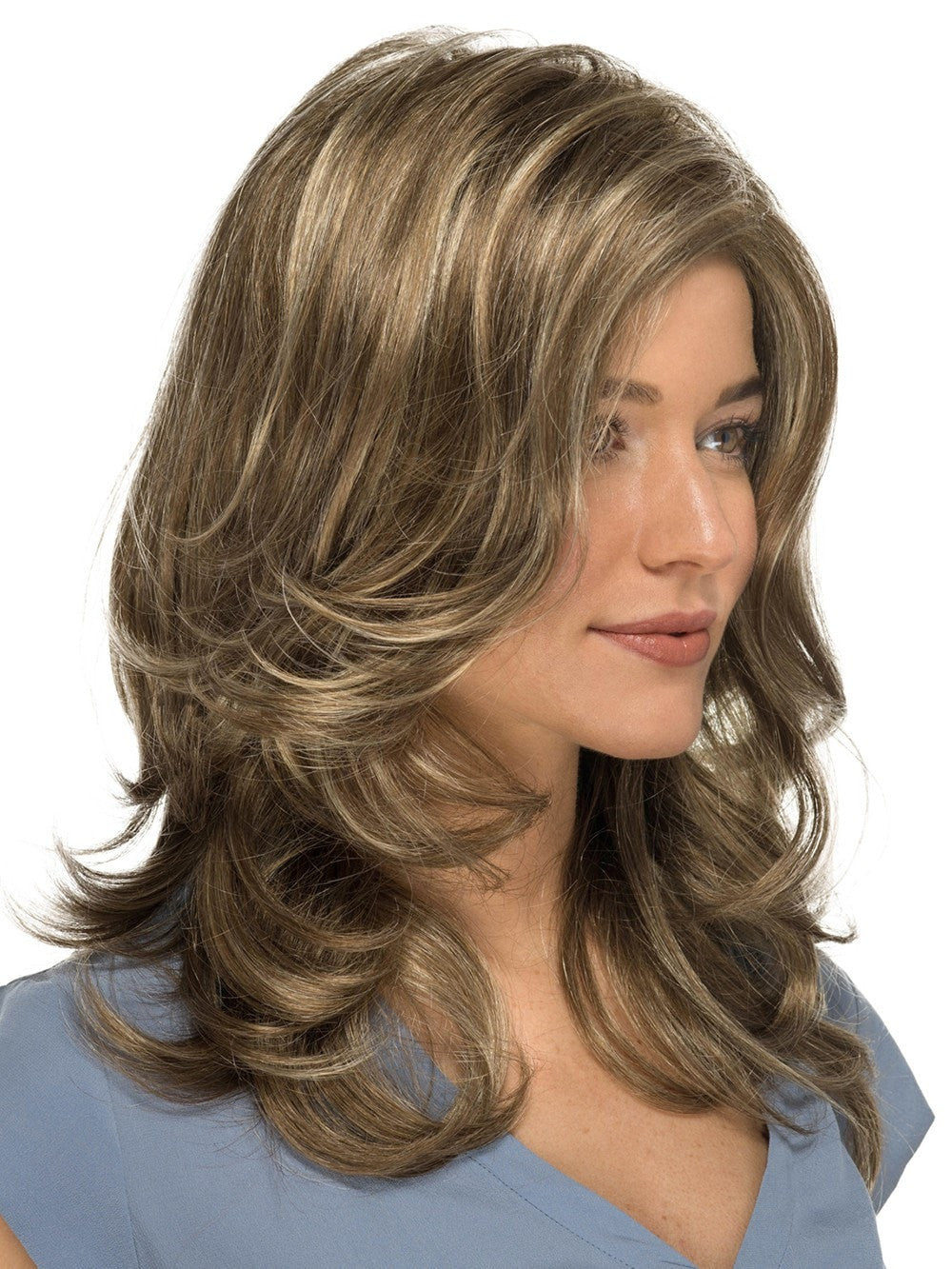 Lace Front with a layered edgy look