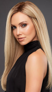 12FS8 SHADED PRALINE | Light Gold Brown, Light Natural Gold Blonde & Pale Natural Gold-Blonde Blend, Shaded with Medium Brown