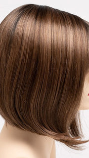 CINNAMON TOFFEE | Neutral to Warm Light Brown with Dark Brown Roots