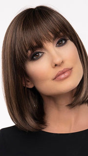 CARLEY by Envy in ESPRESSO | A cool, Multi-Dimensional Medium Brown with Darker Brown Roots