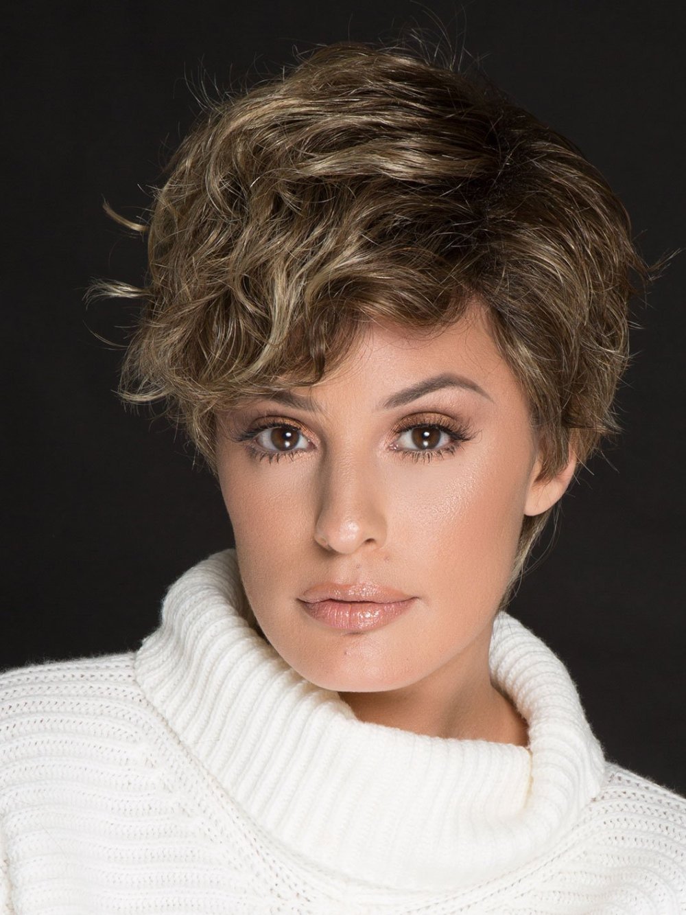 You could also use a small amount of water and styling crème to really bring out the definition in the layers creating a more pieced out and modern look!