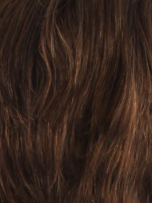 FS4/30 | 80% Medium Dark Brown with 20% Copper Blonde Frost