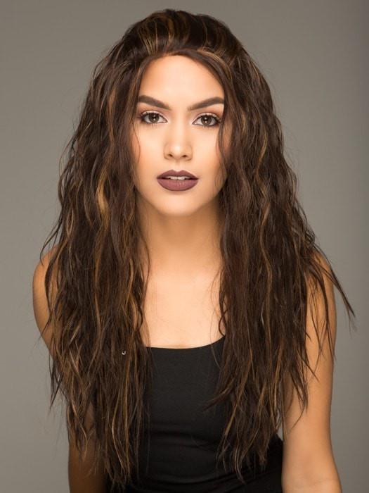 URBAN GYPSY in HL4/27 | Medium Dark Brown highlighted with Strawberry Blonde