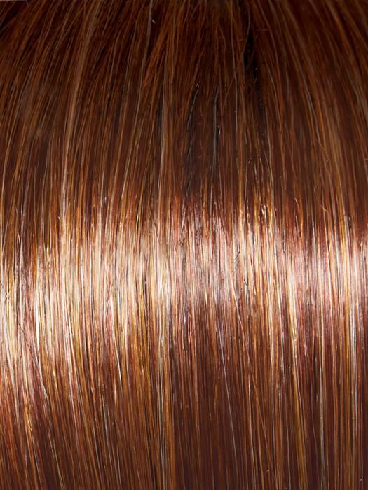 GL29-31SS SS RUSTY AUBURN | Chocolate Brown base blends into multi-dimensional tones of medium Copper and Amber