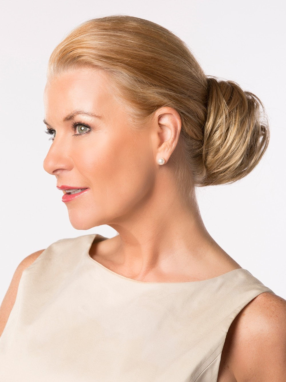 Wear the HONEY-DO BUN low or high!