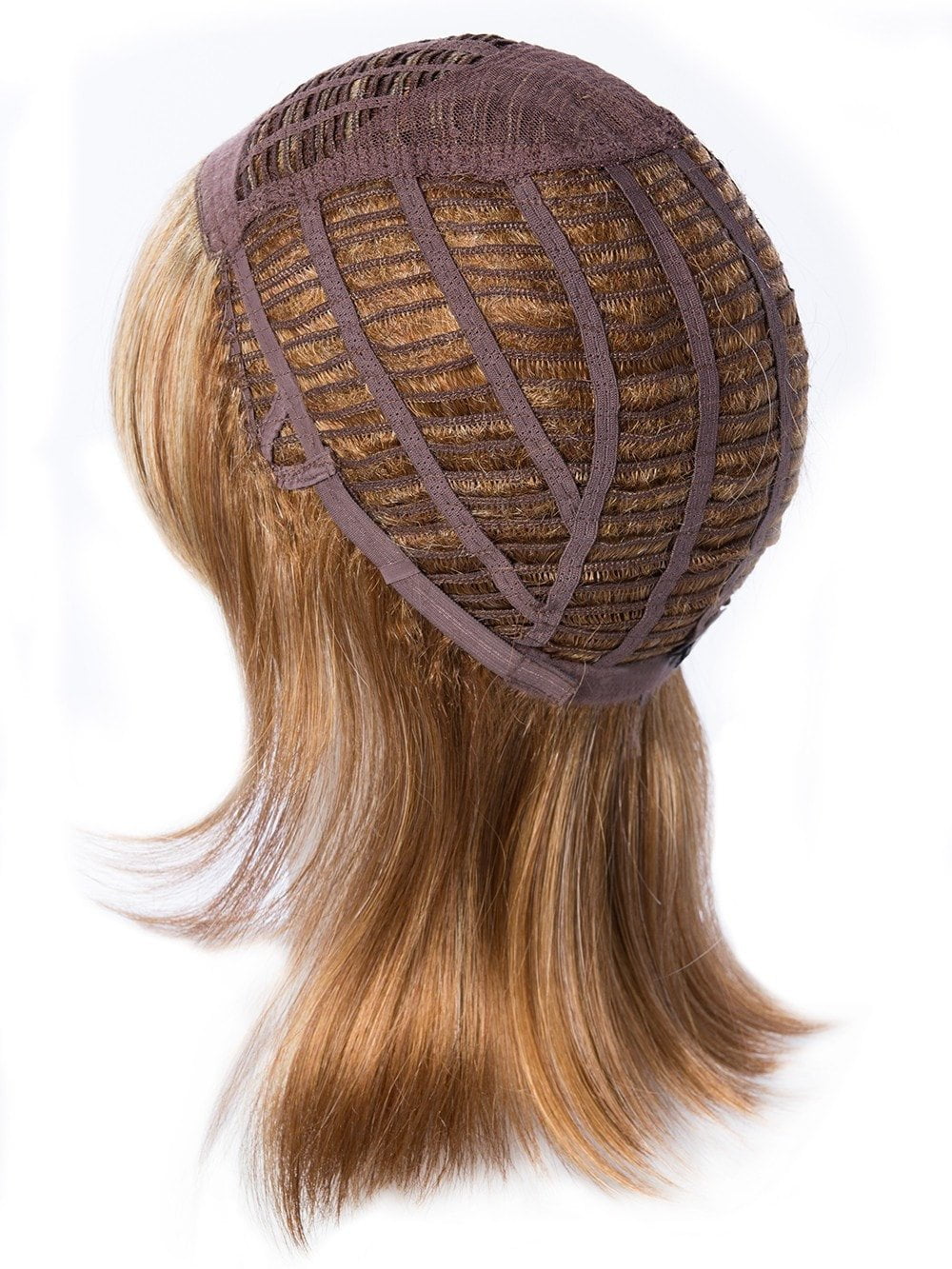 Custom-Cut Wig Cap Easily Adjusts to Most Head Sizes