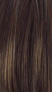 R829S GLAZED HAZELNUT | Medium brown with ginger highlighting on top