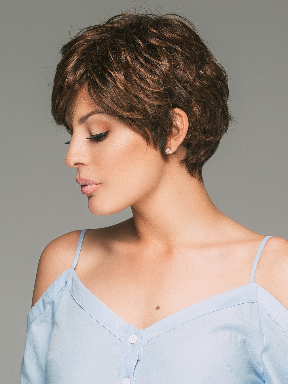 JAX by RENE OF PARIS in GINGER BROWN | Medium Auburn and Medium Brown evenly blended