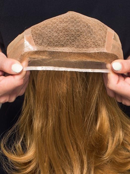 Lace front virtually undetectable sheer lace front that gives you a natural looking hairline. We recommend the excess Lace Front be trimmed by a professional stylist, ours was trimmed for photo shoot