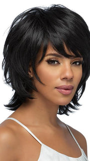 A layered, shaggy style
