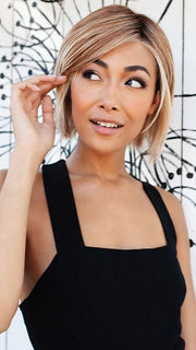Color:  RL14/22SS SHADED WHEAT | Dark Blonde Evenly Blended with Platinum Blonde with Dark Roots