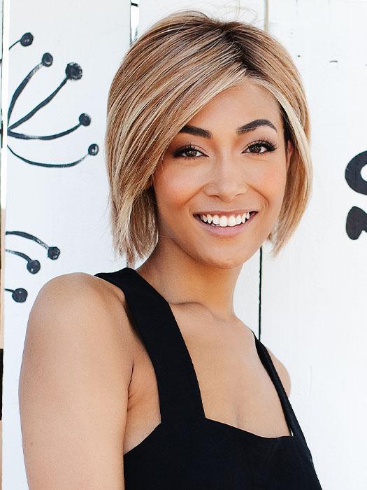 Real Deal by Raquel Welch in  RL14/22SS SHADED WHEAT | Dark Blonde Evenly Blended with Platinum Blonde with Dark Roots