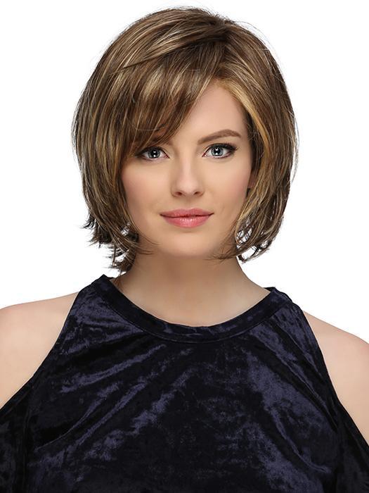 MONIKA by ESTETICA in R8/26H | Golden Brown with Golden Blonde highlights PPC MAIN IMAGE FB MAIN IMAGE