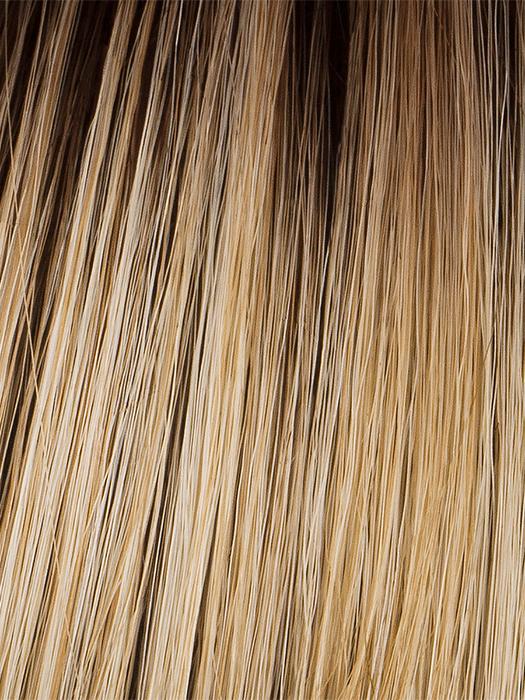 SS14/88 ROOTED GOLDEN WHEAT | Medium Blonde streaked with pale Gold highlights and dark roots