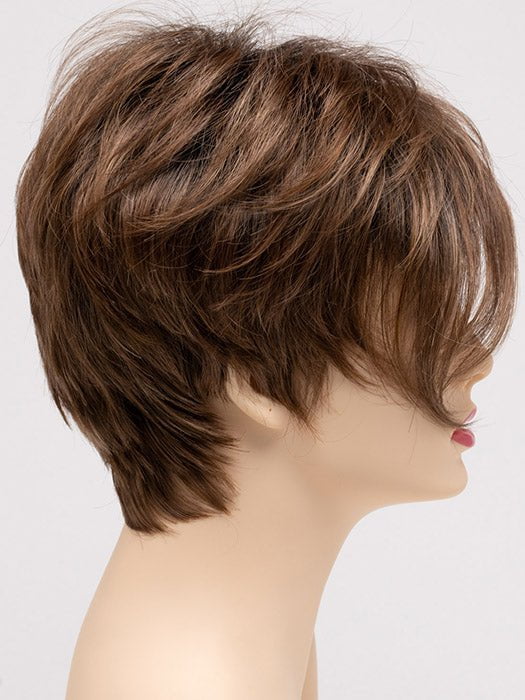 CINNAMON TOFFEE | Neutral to Warm Light Brown with Dark Brown Roots