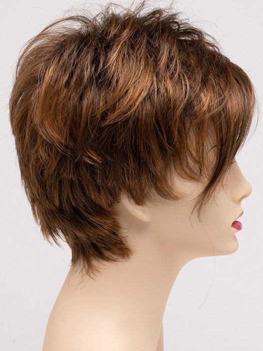 SAFFRON SPICE | A blend of Light Coppers and Warm Auburns with Darker Brown Roots