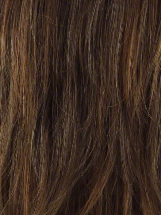 TERRACOTTA H | Rooted Dark Gold Brown base with Bright Auburn highlight