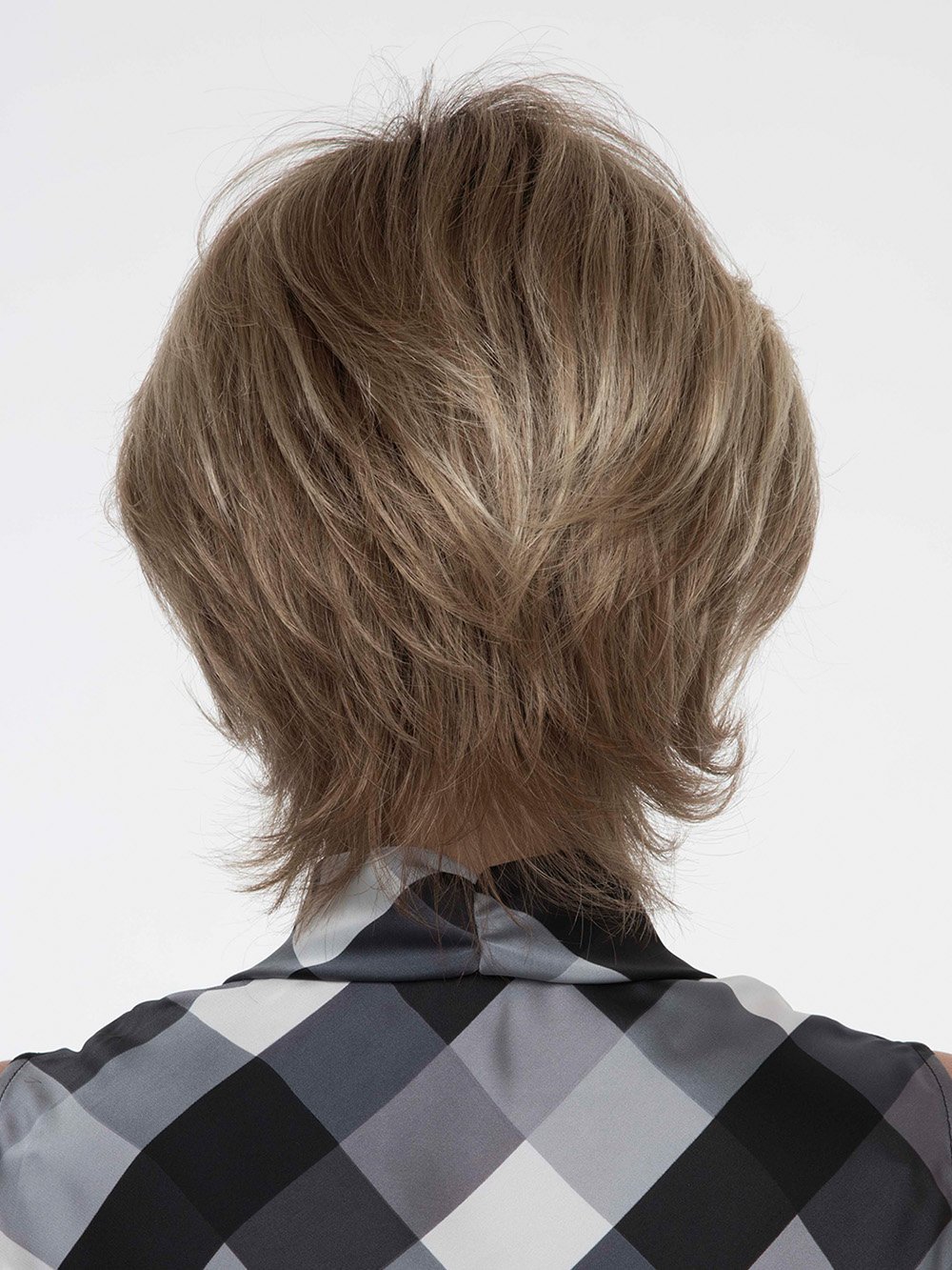 SPARKLING CHAMPAGNE | Medium Brown roots with overall Strawberry Blonde base and soft Golden Blonde highlights