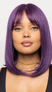 MOD SLEEK by Rene of Paris in GRAPE-BURST | Deep Smoky Purple