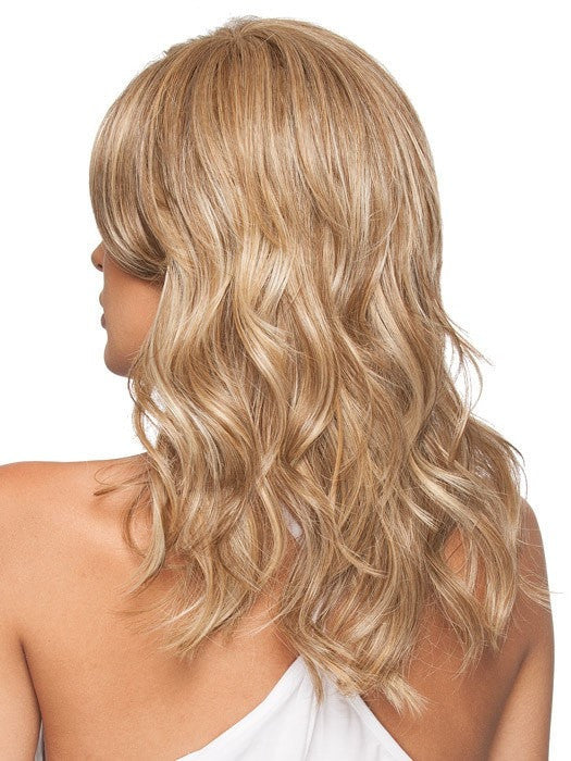 The Excelle® heat-friendly synthetic hair can be styled with heat tools