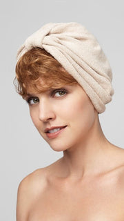 Terry Cloth Turban | Color CREAM PPC MAIN IMAGE FB MAIN IMAGE