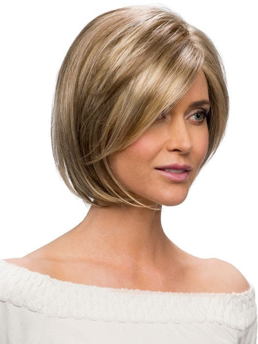Estetica Designs Wigs Keira Wig : Side View | Color R12/26CH