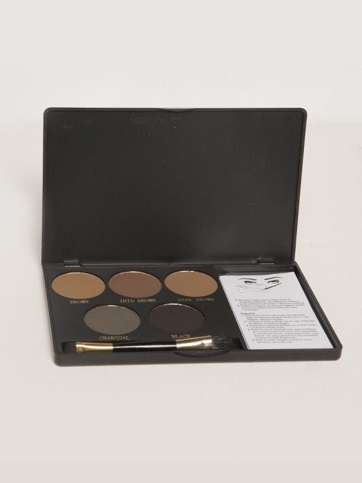 Use the palette of light and delicate colored shadows for a natural look that will last all day