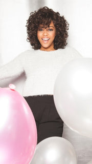 Abundant of volume, body and beautiful curls