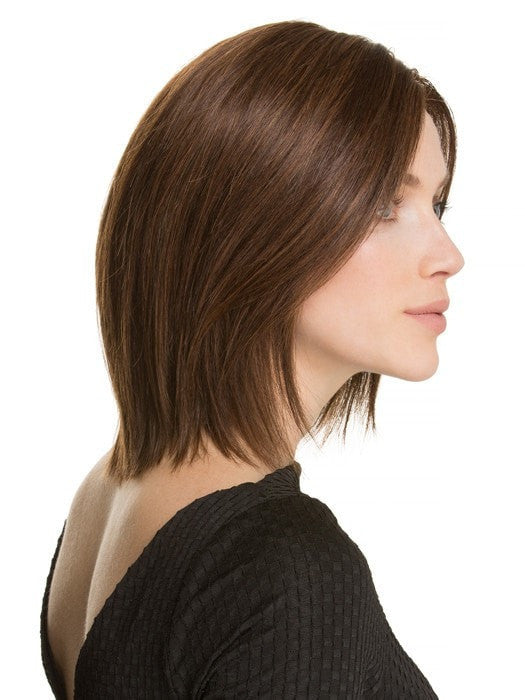 Monofilament Top- Hand-knotted to create the appearance of natural hair growth where the hair is parted