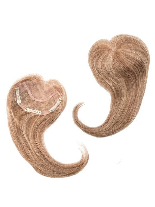 100% Human Hair | Base: 3.5" x 4.5" | Length: 12" | Color: Dark Blonde PPC MAIN IMAGE FB MAIN IMAGE