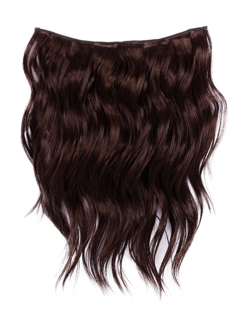 Clip in this one-piece extension by Hairdo