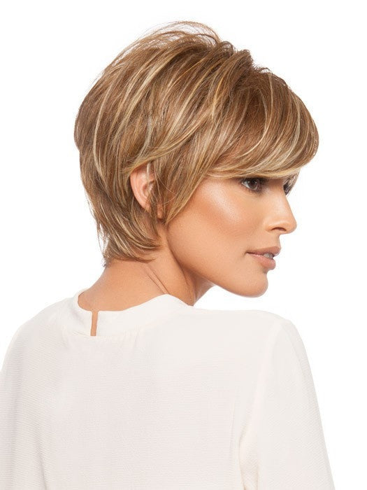 The layered neckline is feminine and provides coverage | Color: FS26/31