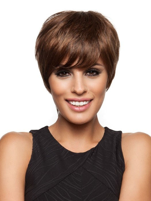Charlize by Jon Renau: Color 4/27/30 German Chocolate (Dk Brown, Strawberry Blonde and Golden Red Blend )